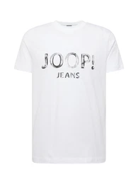 T-Shirt 'Arno' grau / anthrazit / wei