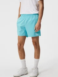 J.Lindeberg Sportshorts 'Preston' hellblau/weiß