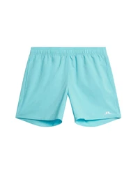 J.Lindeberg Sportshorts 'Preston' hellblau/weiß