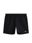 J.Lindeberg Sportshorts 'Preston' schwarz/weiß