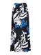 Vero Moda Tall Suknja 'VMEASY JOY'  plava / morsko plava / bijela