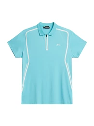 Funktionsshirt 'Weston' neonblau / wei