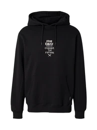 Sweatshirt 'Change Future' schwarz / naturwei