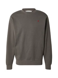 Sweatshirt dunkelgrau / rot