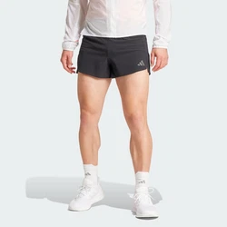 ADIDAS PERFORMANCE Sportshorts 'Adizero' grau / schwarz