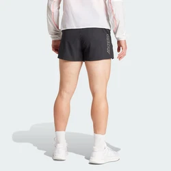 ADIDAS PERFORMANCE Sportshorts 'Adizero' grau / schwarz