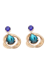 Náušnice 'Olivia' modrá