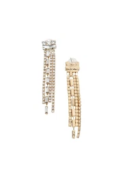 Náušnice 'Affrica' zlatá / stříbrná