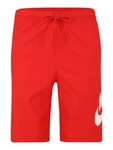 Nike Sportswear Shorts 'Club' rot/weiß