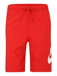 Nike Sportswear Shorts 'Club' rot/weiß