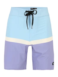 Boardshorts hellblau / helllila / schwarz / wei
