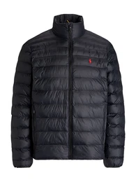 Jacke 'Terra' rot / schwarz