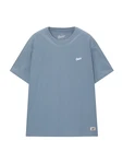 Pull&Bear T-Shirt hellblau/weiß