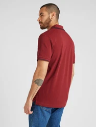 SELECTED HOMME Poloshirt SLHDante SPORT SS POLO NOOS marine/rubinrot