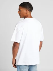 WEEKDAY T-Shirt gelb/lila/mauve/weiß