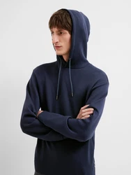 SELECTED HOMME Sweatshirt Hoodie SLHEMANUEL SOFT HOOD SWEAT nachtblau