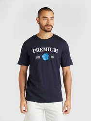 JACK & JONES Shirt 'JPRBLAALFIE' blau/nachtblau/weiß