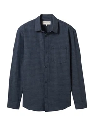 Hemd navy / rot / wei