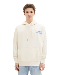 TOM TAILOR Denim Sweatshirt enzian/pastellblau/wollwei