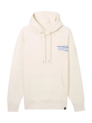 TOM TAILOR Denim Sweatshirt enzian/pastellblau/wollwei