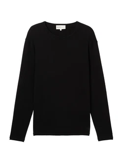 TOM TAILOR Pullover schwarz TOM TAILOR Pullover schwarz