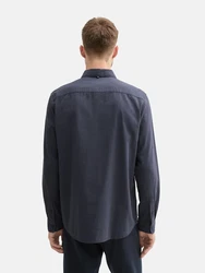 TOM TAILOR Langarmhemd    navy