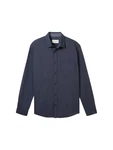 TOM TAILOR Langarmhemd    navy