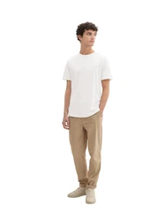 TOM TAILOR DENIM T-Shirt weiß/Melange