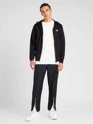 EA7 Emporio Armani Sweatjacke schwarz/offwhite