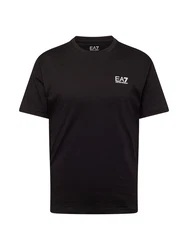 EA7 Emporio Armani T-Shirt schwarz/weiß