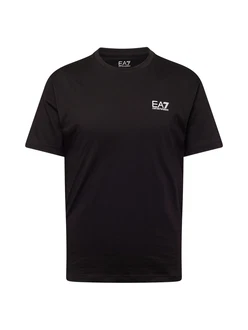 EA7 Emporio Armani T-Shirt schwarz/weiß EA7 Emporio Armani T-Shirt schwarz/weiß