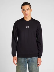 EA7 Emporio Armani Sweatshirt schwarz/weiß
