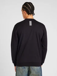 EA7 Emporio Armani Sweatshirt schwarz/weiß