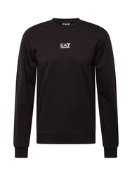 EA7 Emporio Armani Sweatshirt schwarz/weiß