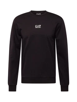 EA7 Emporio Armani Sweatshirt schwarz/weiß