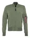 ALPHA INDUSTRIES Prehodna jakna ''''MA-1 TT''''  zelena