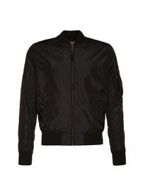 bergangsjacke 'MA-1 TT' schwarz