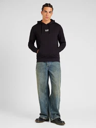 EA7 Emporio Armani Sweatshirt schwarz/weiß