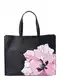 Ted Baker Nakupovalna torba  mornarska / rosé / pastelno roza / črna