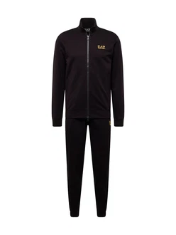 EA7 Emporio Armani Jogginganzug gold/schwarz