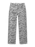 Džíny culottes se zvířecím potiskem image
