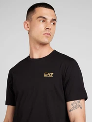 EA7 Emporio Armani T-Shirt gold/schwarz