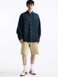 Pull&Bear Hemd navy