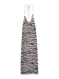 Šaty černá / offwhite