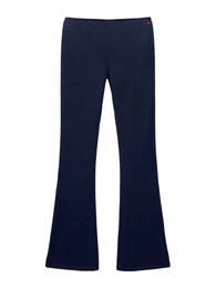 Džíny modrá džínovina / červená