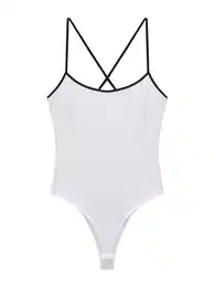Bodi majica crna / bijela