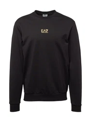 EA7 Emporio Armani Sweatshirt goldgelb/schwarz