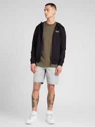 EA7 Emporio Armani Sweatjacke gold/schwarz