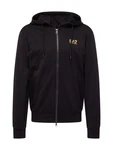 EA7 Emporio Armani Sweatjacke gold/schwarz