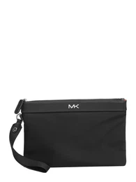 Kulturtasche schwarz / silber